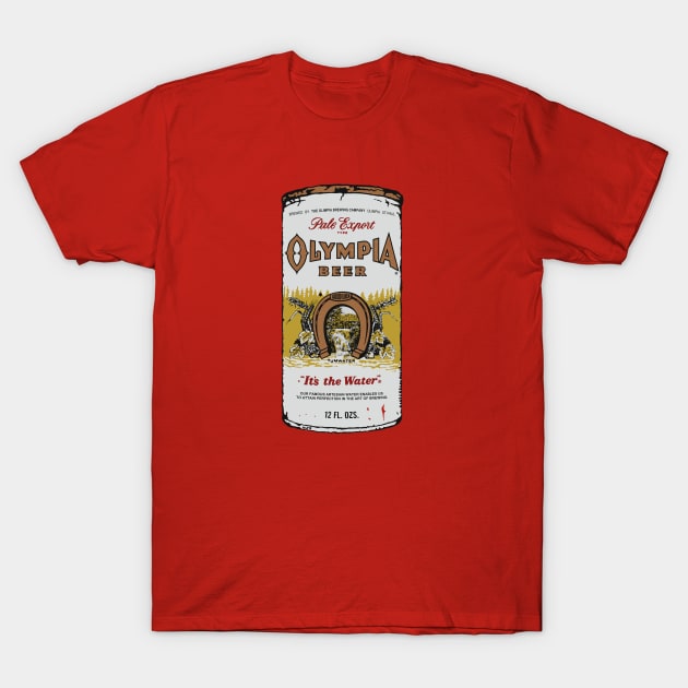 olympia beer as worn by kurt cobain T-Shirt by VizRad